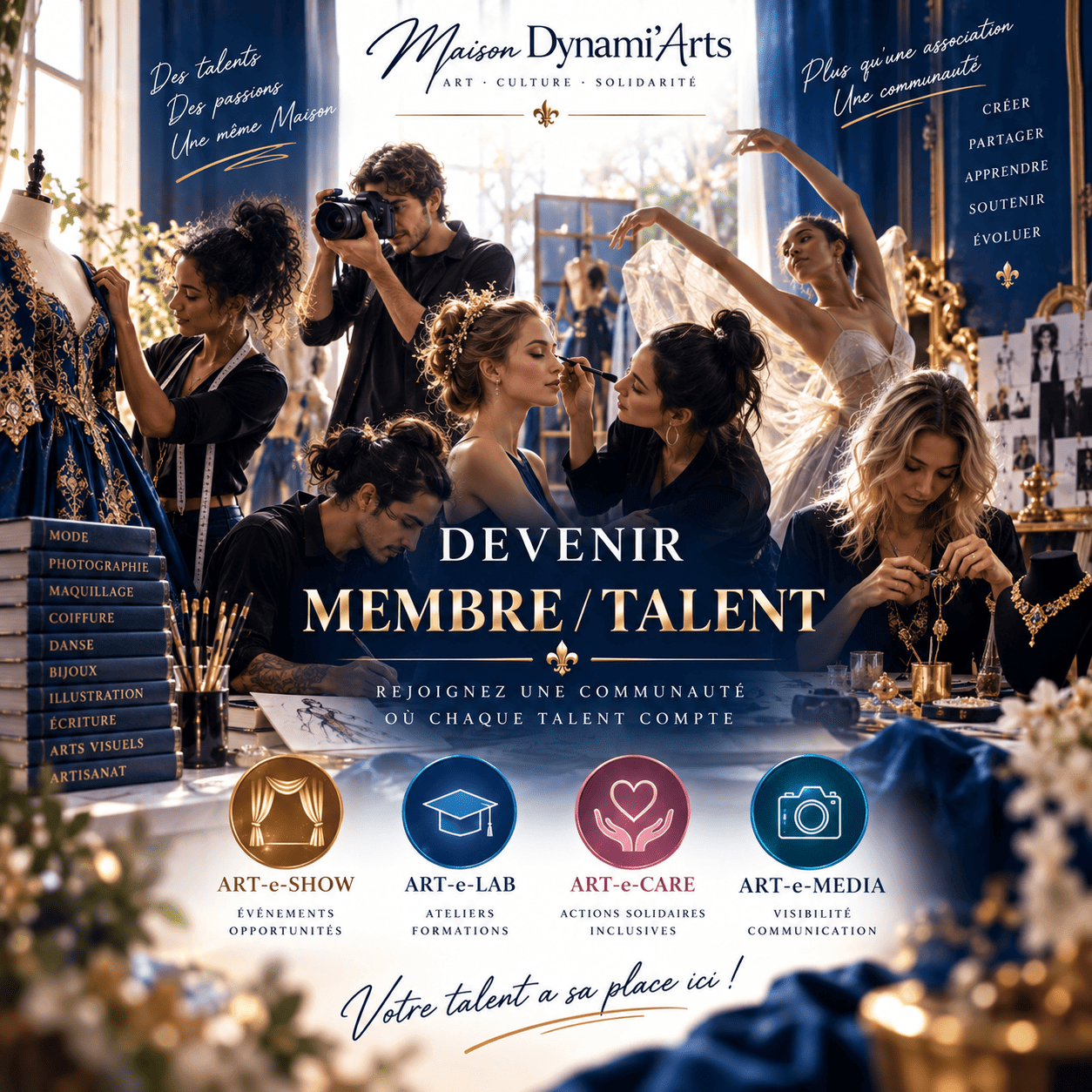 Accéder au formulaire "Devenir un membre"